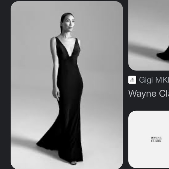 Wayne Clark Evening Gown - Picture 7 of 7